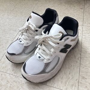 New Balance Black and White Sneakers
